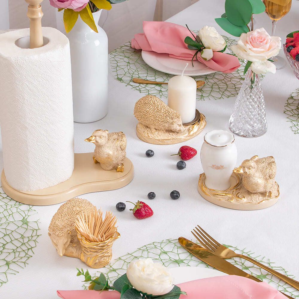 Подсвечник Ежик Барб Айвори