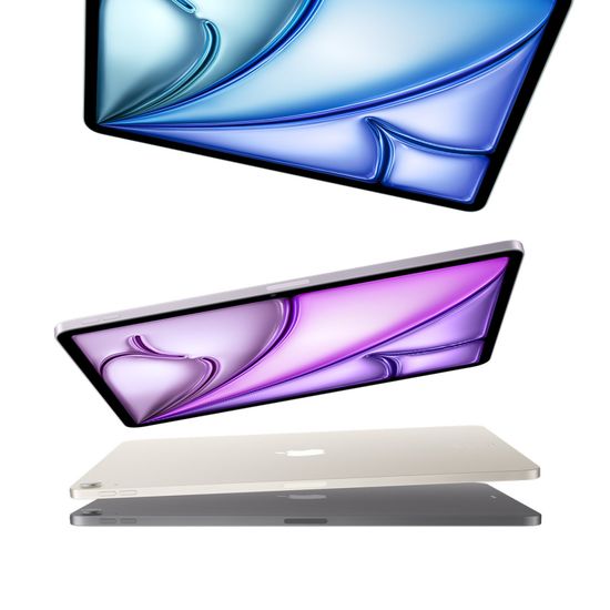 Apple iPad Air (2024) 13" Wi-Fi + Cellular 256 ГБ, «сияющая звезда»