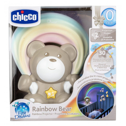 First Dreams - плюшевый мишка с проектором Rainbow Neutral 104740