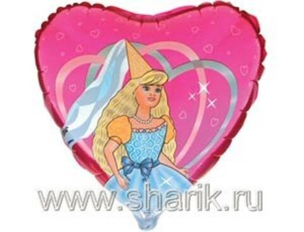 Ф 18" Сердце Танцовщица