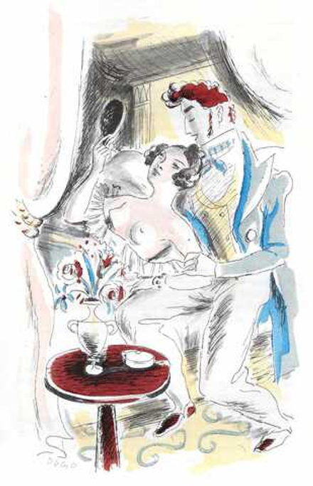 Andre Dugo (1895-1957) - эротическое искусство венгерского художника Андре Дуго