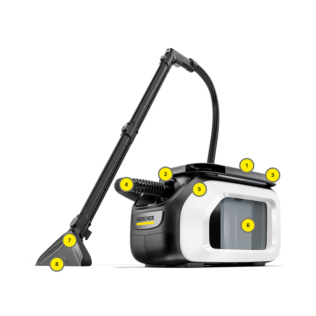 Особенности моющего пылесоса SE 3 Compact