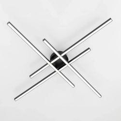 Citilux Стиг CL203141 LED Люстра потолочная с пультом Чёрная