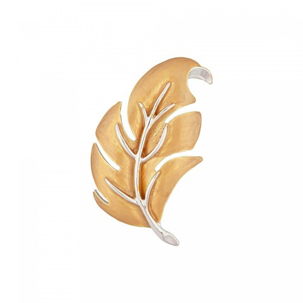 Брошь Shadore Лист XZ2067.13 BR/S