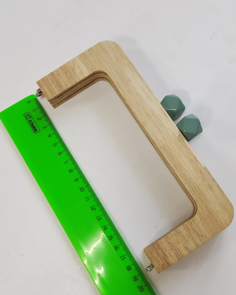 Фермуар деревянный Бежевый