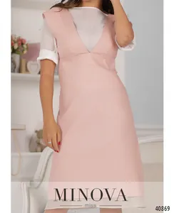 Костюм 2016-пудровый Minova