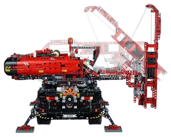 Электромеханический конструктор LEGO Technic 42082 Подъёмный кран для пересечённой местности