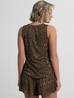 Костюм домашний с шортами Мила (лео) К15223-1М LT Collection