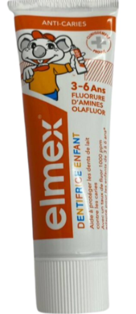 Elmex Anti-Caries зубная паста для детей 3-6 лет 50мл