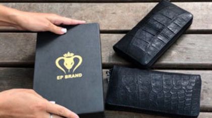 Портмоне и кошельки из крокодиловой кожи