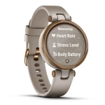 Смарт-часы Garmin Lily безель цвета розовое золото, песочный корпус и, силиконовый, ремешок 010-02384-11