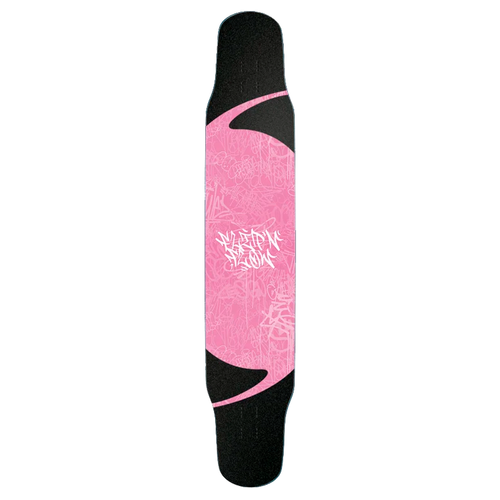 Дека Лонгборд Pepper Boards Inari 48" Pepper X Flip'n'Flow Розовый