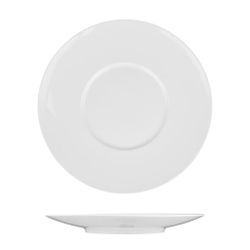 Тарелка d 25,5 см с широкими полями белая фарфор P.L. Proff Cuisine [6]