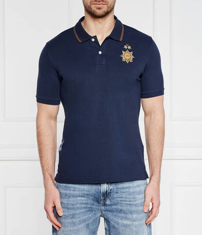 Поло La Martina - темно-синий(YMPG01 PK001)