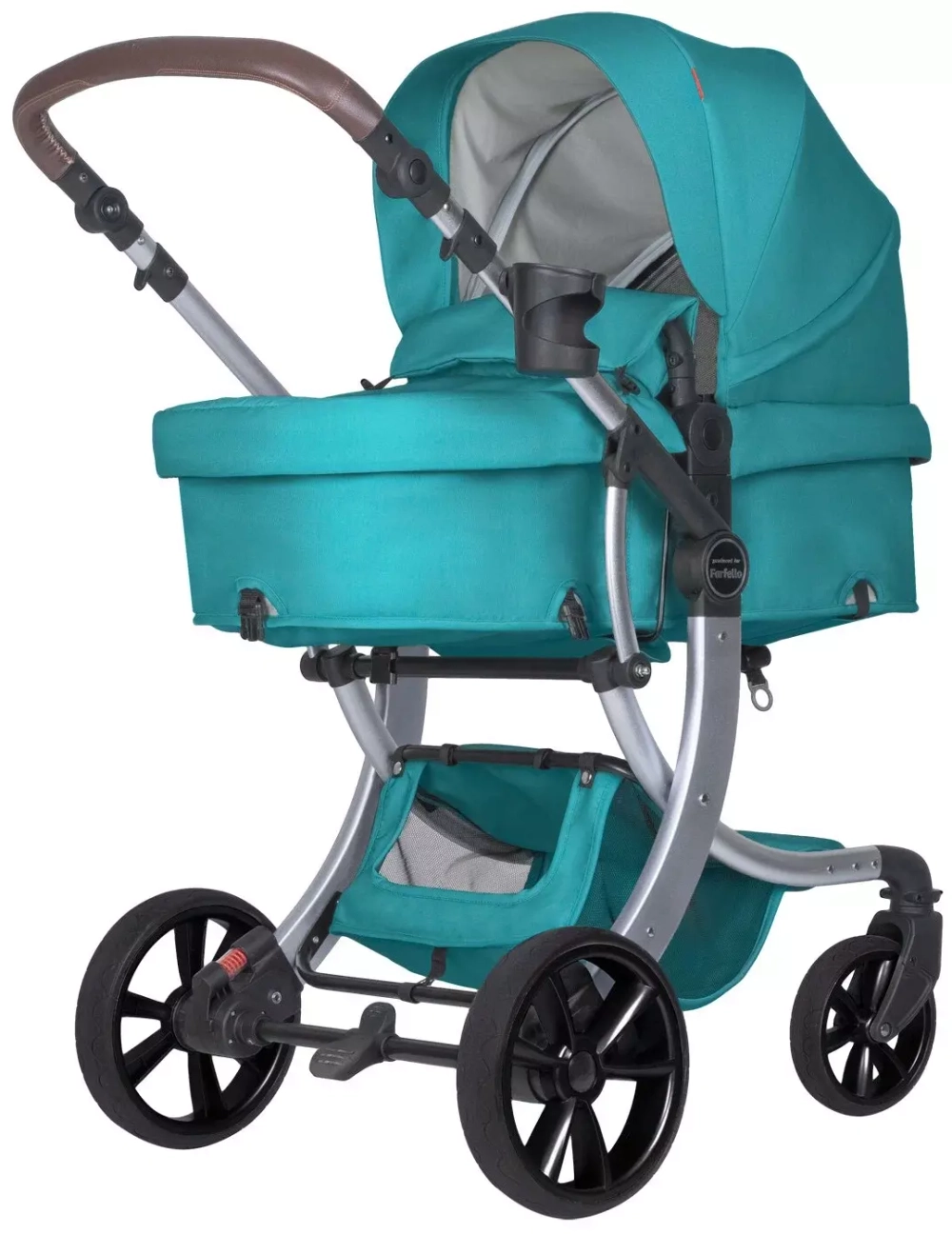 Коляска трансформер Aimile Original New Silver (Голубая гавань NDS-6)