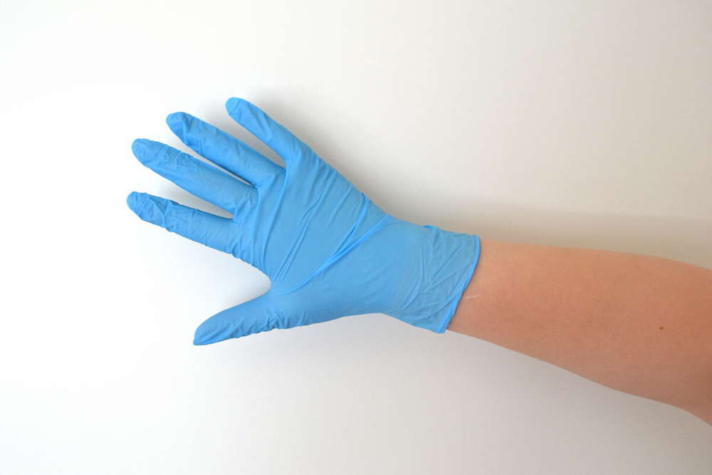 Чистовье Перчатки нитрил голубые медицинские S Connect Blue Nitrile 100 шт/упк