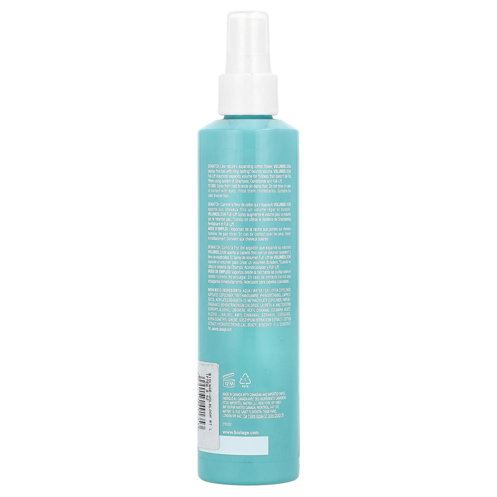 Biolage, Volume Bloom, спрей для увеличения объема и объема волос, 250 мл (8,5 жидк. унц.)