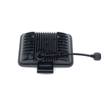 Светодиодная фара с проводом H4 12/24 черный(крепление снизу)