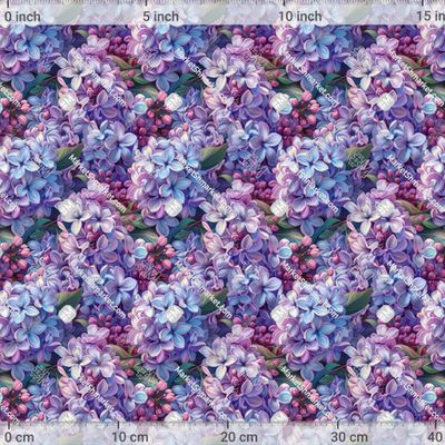 Цветущая сирень by KabolovaPatternDesign 556 DPI