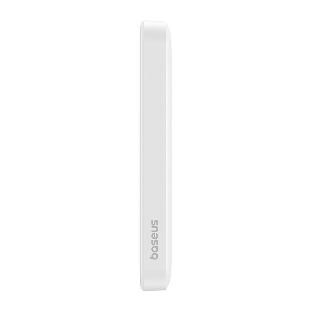 Внешний аккумулятор + Беспроводная зарядка Baseus Magnetic Mini C+Qi 5000mAh 20W (MagSafe) - Stellar White