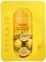 KR/ JIGOTT Маска-салфетка для лица "Витамин" / VITAMIN Real Ampoule Mask