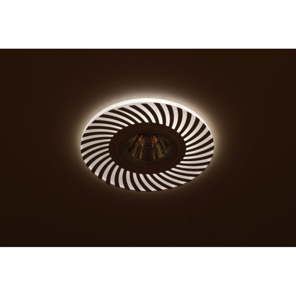 DK LD32 WH Светильник ЭРА декор cо светодиодной подсветкой MR16, 220V, max 11W, белый