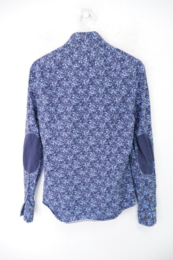 Рубашка с принтом 44 размер