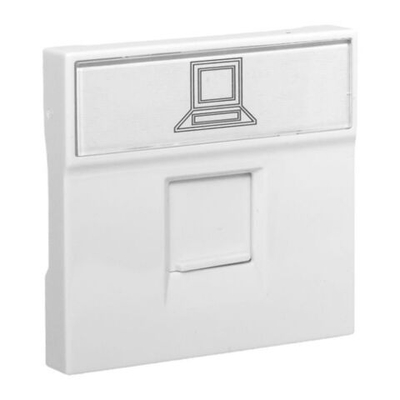 Розетка RJ45 кат, 5e, 2 модуля EKF