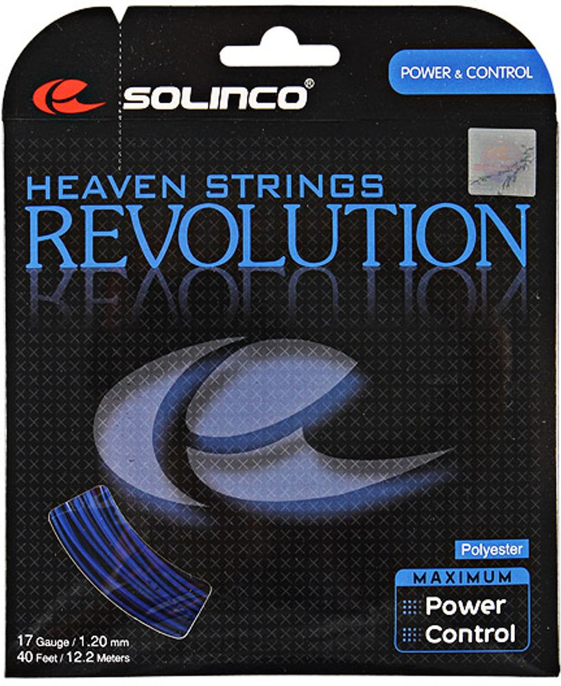 Теннисные струны Solinco Revolution (12 m) - blue