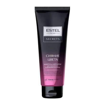 Шампунь-хайлайтер Estel secrets Сияние цвета 250 мл