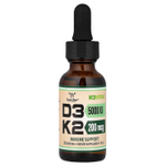Double Wood Supplements, витамины D3 и K2 в каплях, 30 мл (1 жидк. унция)