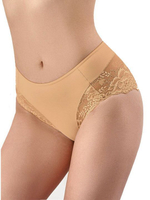 Трусы-слип с завышенной линией талии Greta (Размер: L) (Цвет: телесный)