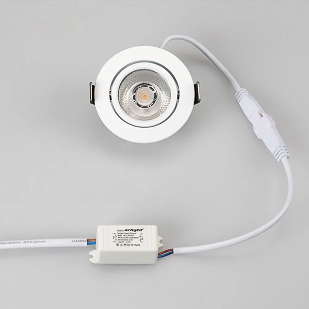 Светодиодный светильник LTM-R65WH 5W Day White 10deg (Arlight, IP40 Металл, 3 года) 020767