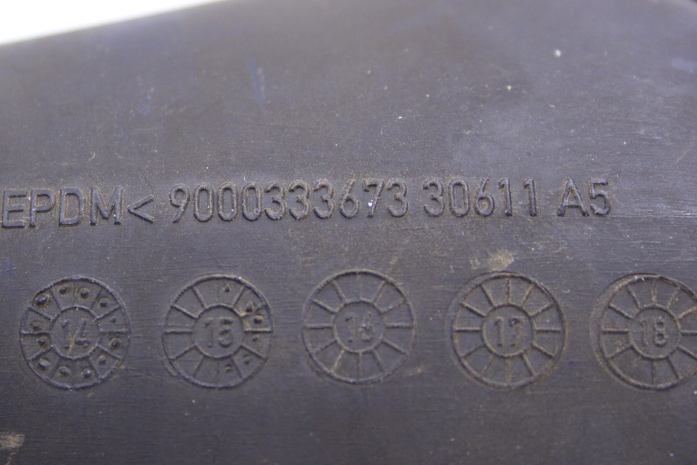 Патрубок заливной дозатор-бак 648590 стиральных машин Bosch, Siemens