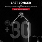 Ультратонкие презервативы с эффектом продления DryWell 0,03 мм., латекс, 3 шт.