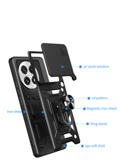 Чехол с кольцом Bumper Case для OnePlus 13