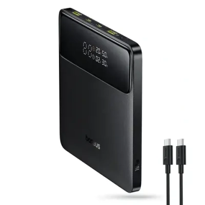 Внешний аккумулятор Baseus H1 Fast Charging Power Bank with Digital Display 20000mAh 100W, Чёрный (P10021604123-00)