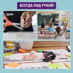 Клейкие ленты 19 мм х 10 м канцелярские BRAUBERG, комплект 12 шт., прозрачные.