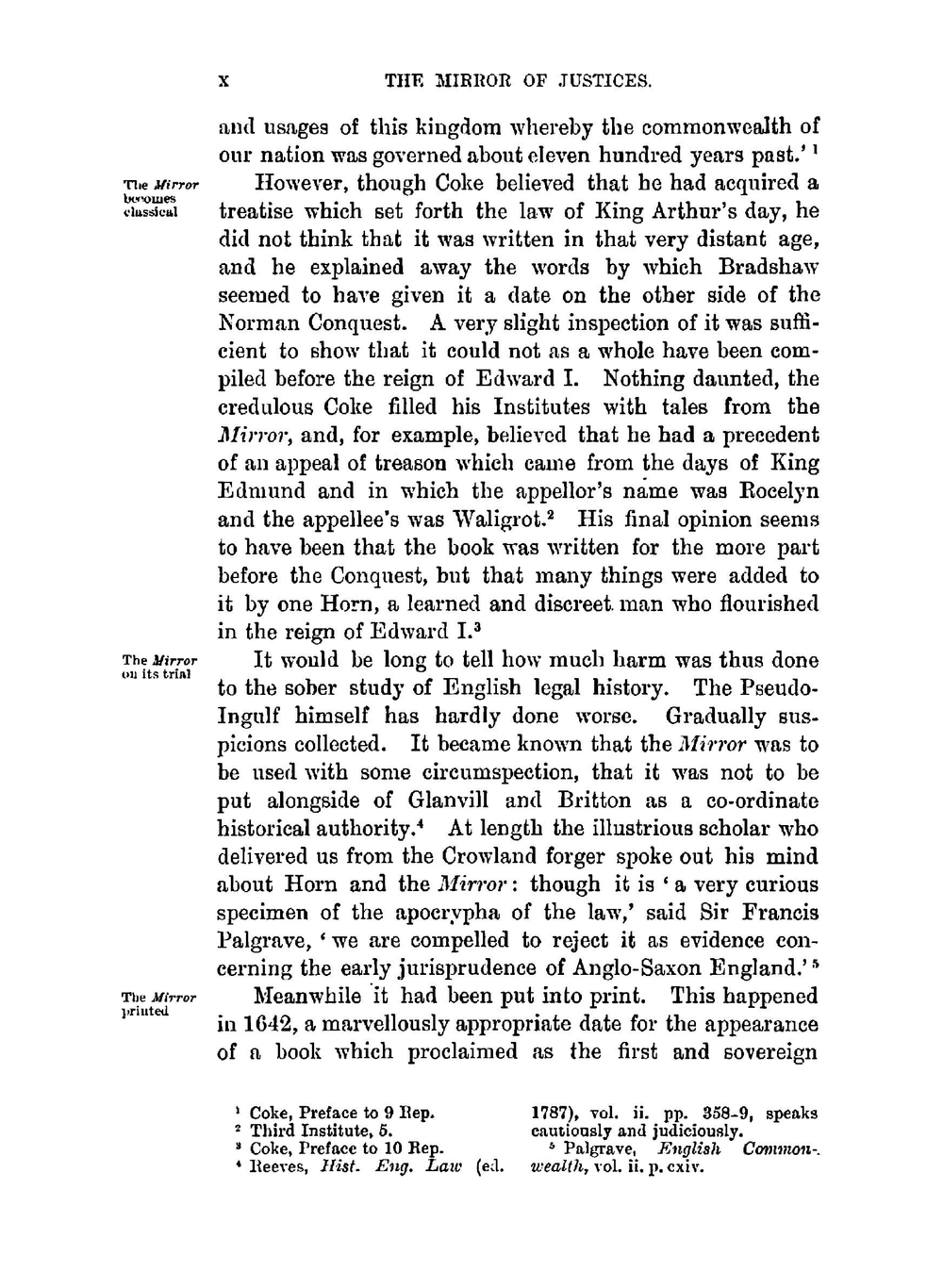 The Mirror of Justices | Horne Andrew