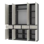 Шкаф 4-х ств Багира ШК-13