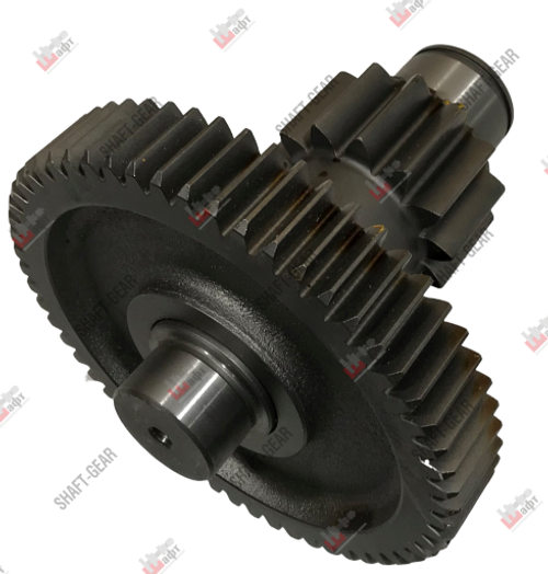 10JSD140-1707051 - Вал промежуточный демультипликатора (короткий) на КПП