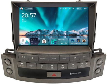 Магнитола для Lexus LX570 2009-2011 - Teyes CC4 монитор 9.2" 2K QLED на Android 14, Snapdragon 680, DSP, CarPlay, 4G SIM-слот