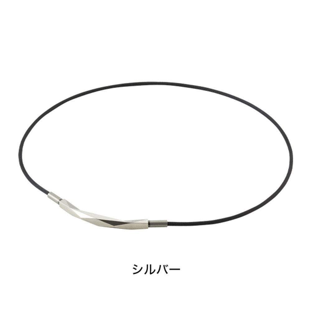 Ожерелье METAX RAKUWA NECKLACE DIAMOND-CUT серебристое