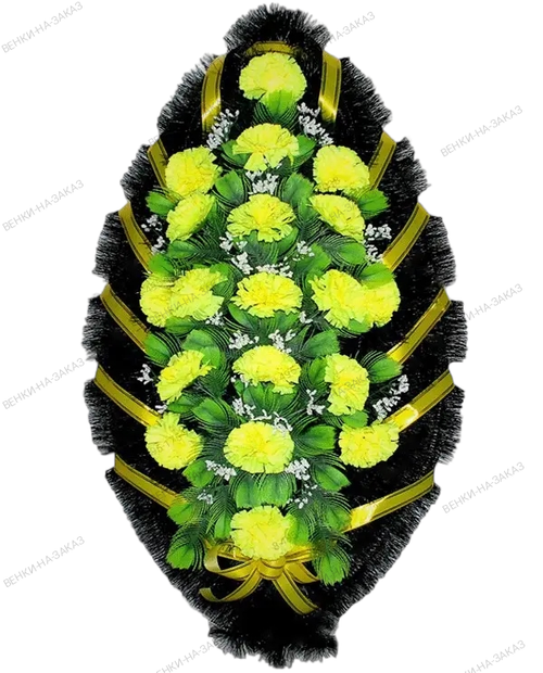 Венок на могилу «Стандарт №01» (125 см)