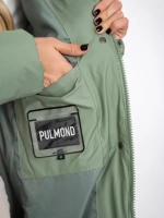 Куртка зимняя длинная с капюшоном пуховик