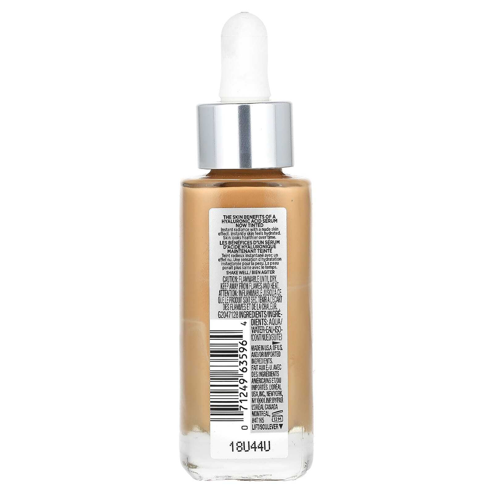 L'Oréal, True Match Nude, сыворотка с гиалуроновой кислотой, оттенок 6–7, 30 мл (1 жидк. унция)