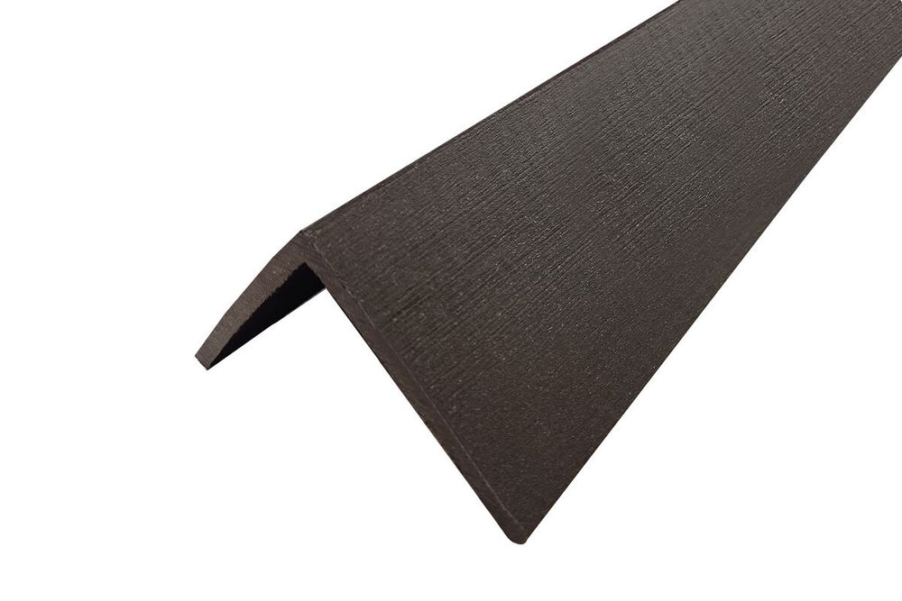 Уголок для сайдинга 70x70x3000мм, венге