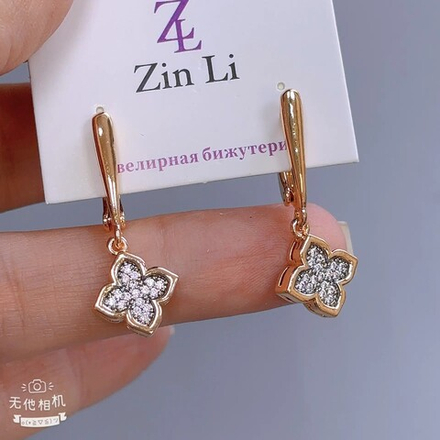 Серьги ZinLi - арт184