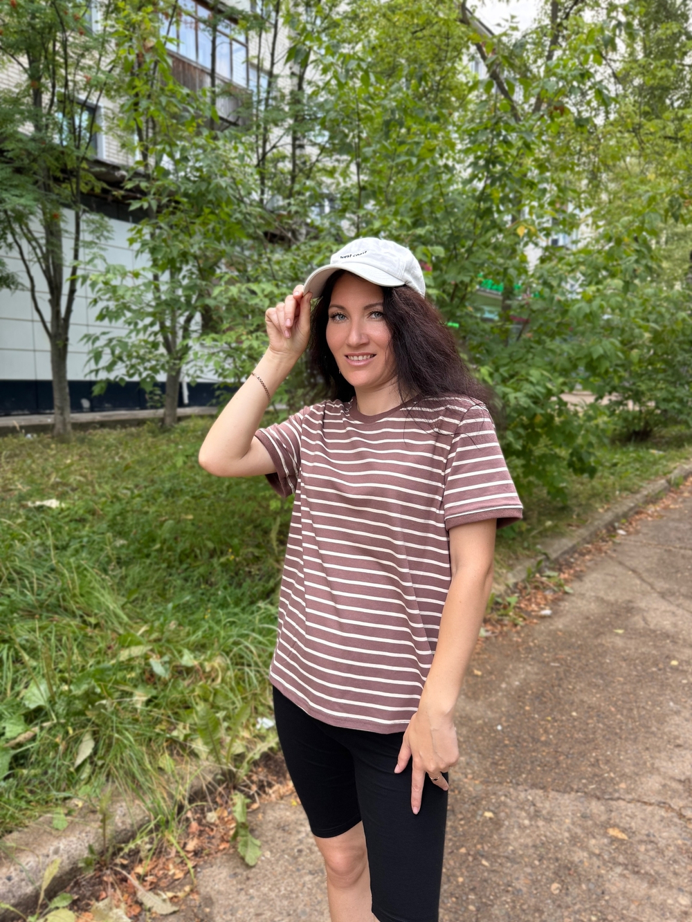 Футболка женская "356 полоса К.Л" (Галатея)