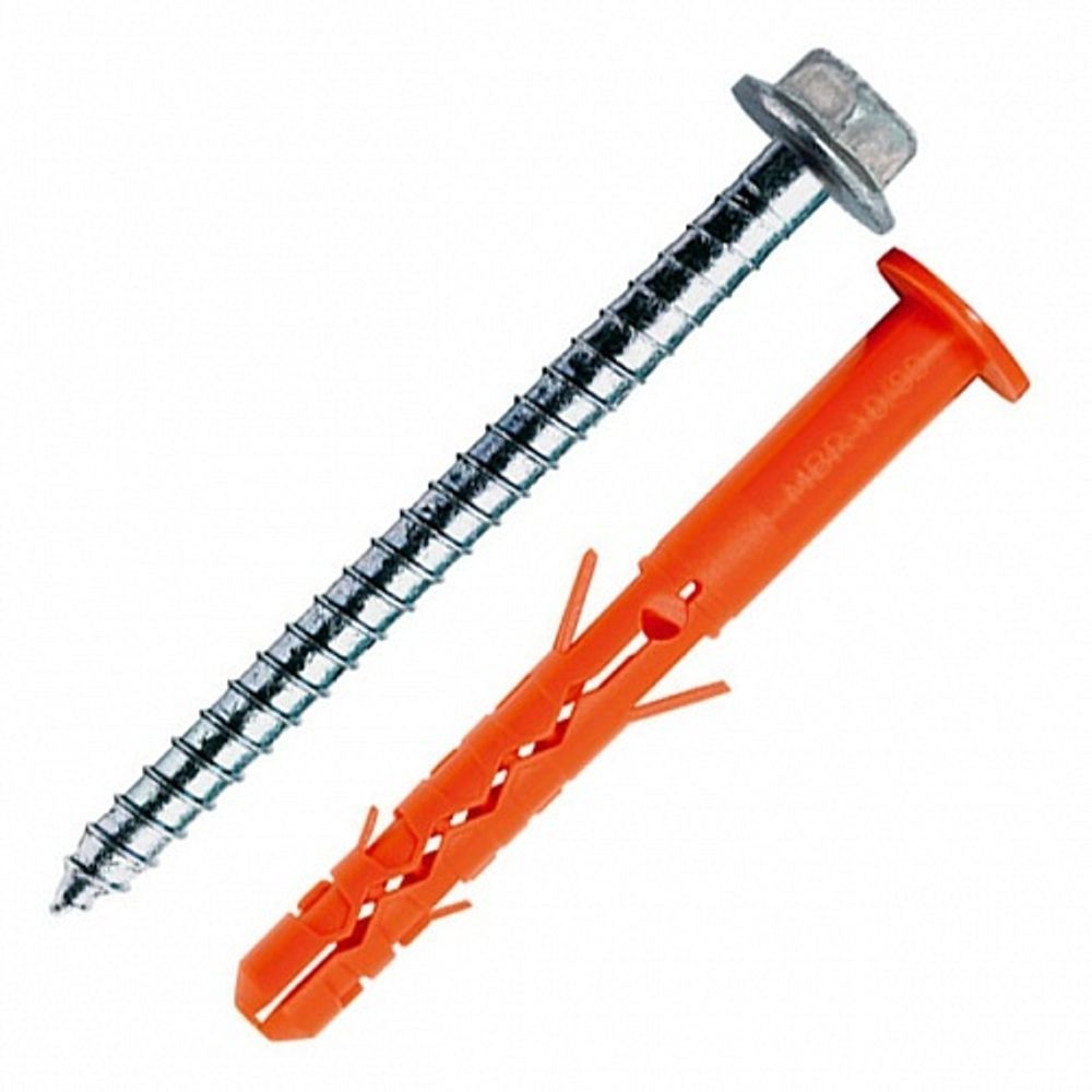 Дюбель фасадный с шурупом